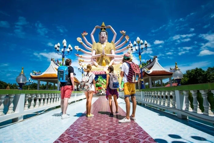 Tourists in Thailand