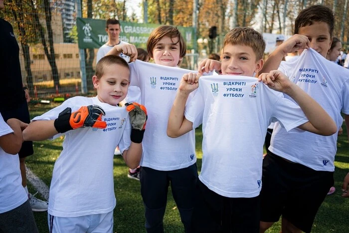 UAF zorganizuje festiwale piłkarskie na rzecz dzieci poszkodowanych w wyniku wojny