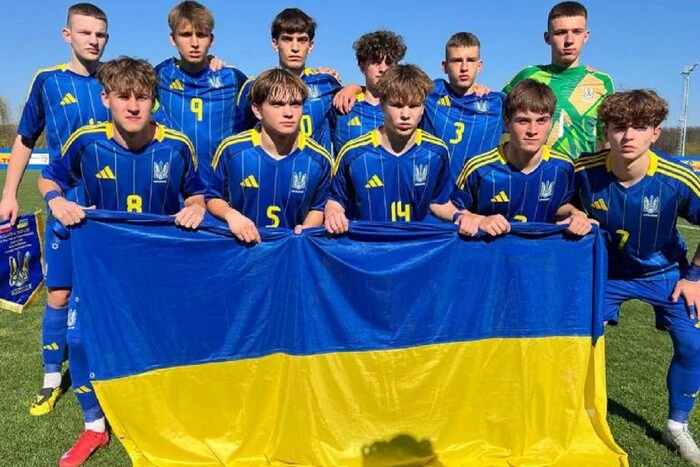 Ukraine U-16 national team wins at the Four Nations Tournament