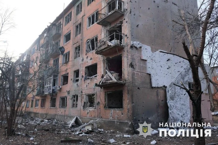 Injured civilians as a result of shelling from the Russian Federation