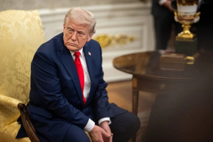 Трамп на похоронах Папи Римського