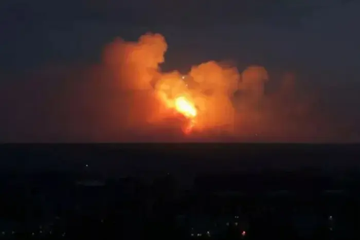 Explosion Nacht in Russland: Regierung meldet Arbeit der Luftwaffe