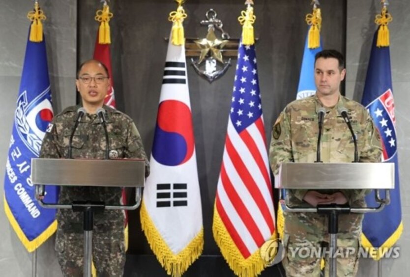 Joint military exercises of the USA and South Korea