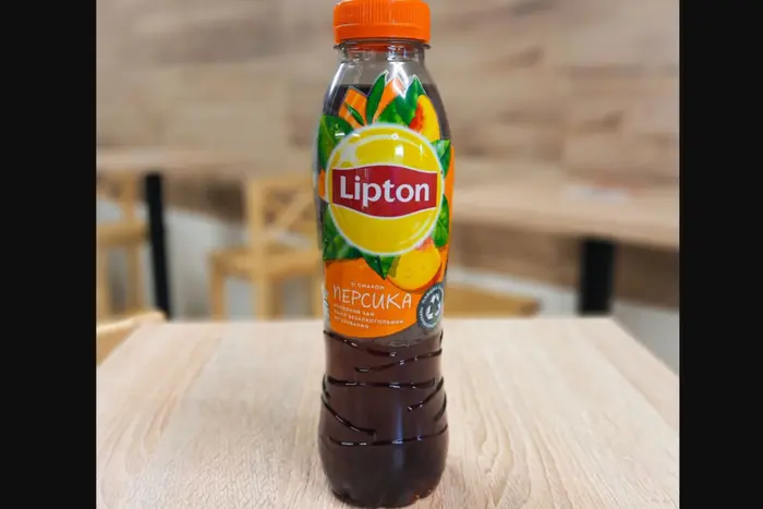 Логотип Lipton із забороною виробництва чаю