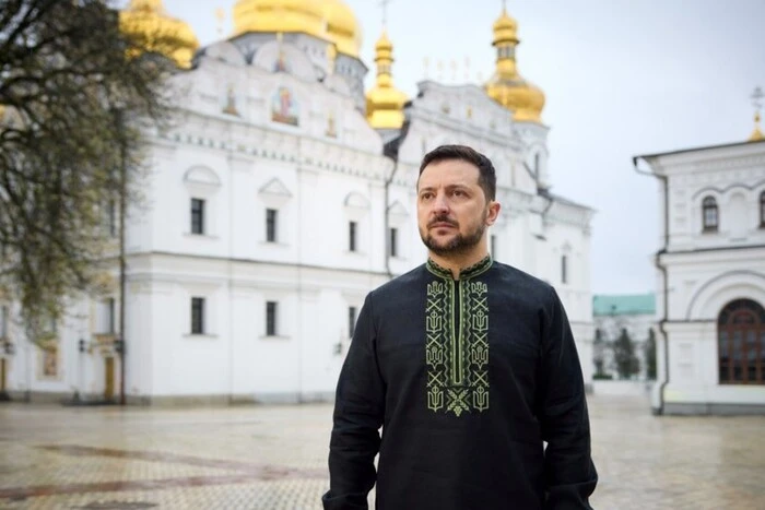 Zelensky speaks on Easter theme