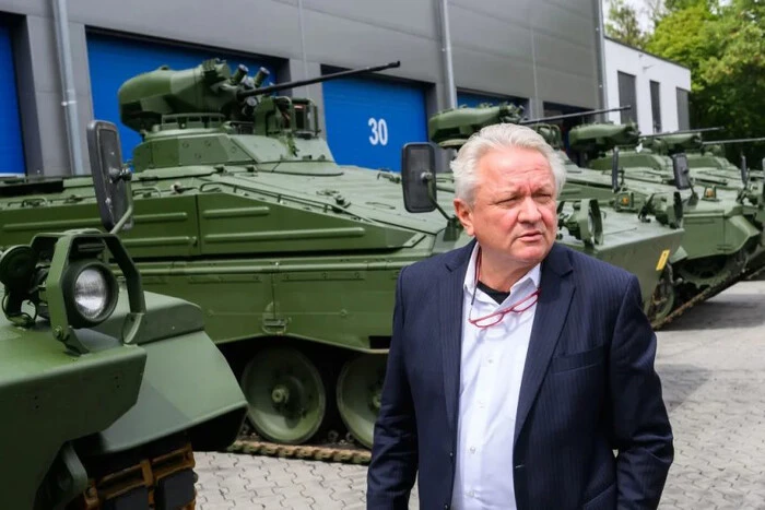 The head of Rheinmetall in Ukraine