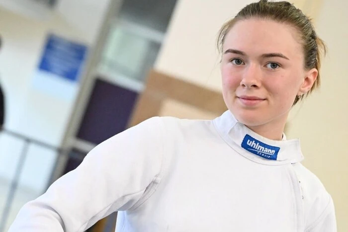 Maksymenko gold youth European fencing championship