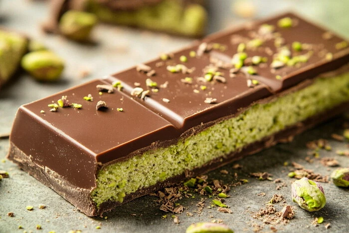 Loyalty to pistachios disrupted by chocolate