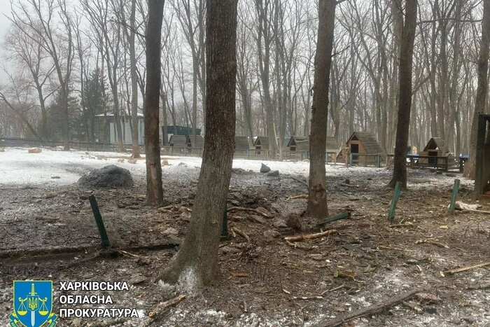 Russians killed animals in the eco-park