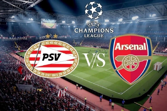 Arsenal zerlegte PSV im ersten Spiel der Champions-League-Achtelfinale