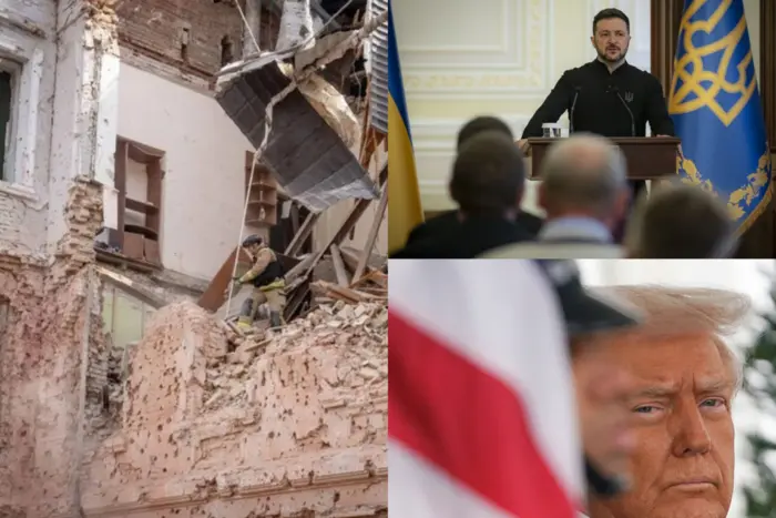 Atak na Sumy. Zelenski skomentował oświadczenie Trumpa, które oburzyło Ukraińców