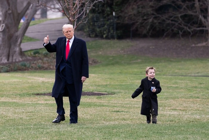 Zdjęcie Trumpa i syna Elona Muska stało się wirusowe