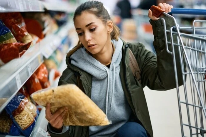 Image of food supplies for three days