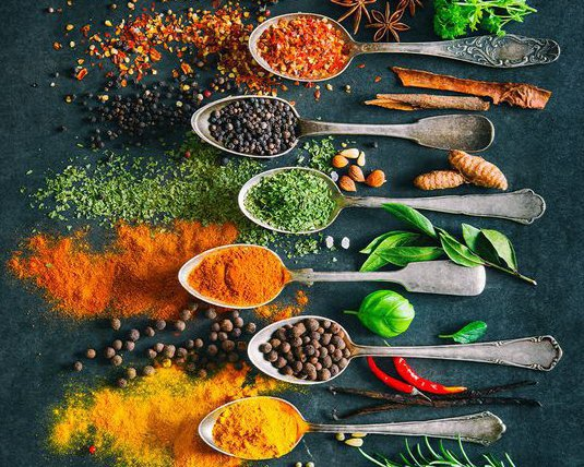 Spices for fat burning and weight control