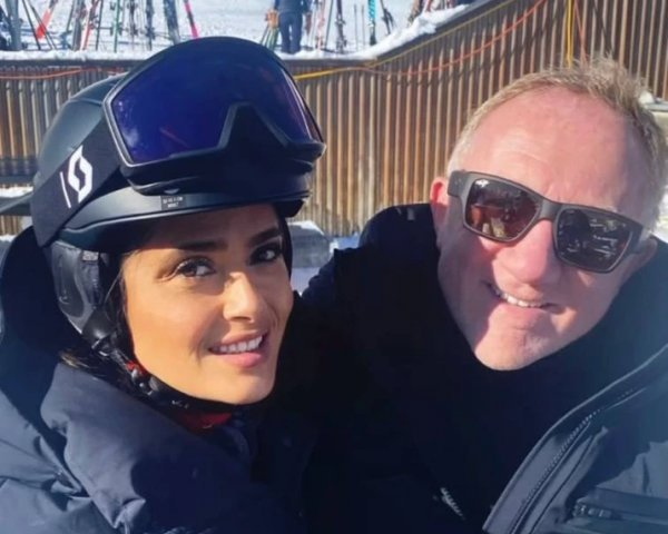 Salma Hayek pokazała wakacje w górach z miliarderem mężem