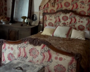 Interiors of Titanic passenger's rooms in the estate