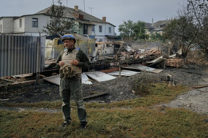 Cadets shelling villages in Kurshchyna