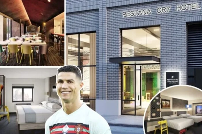 Cristiano Ronaldo and his hotel