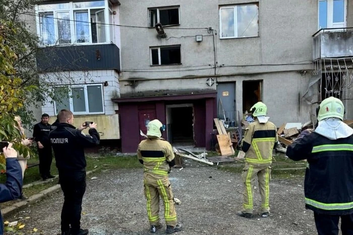 Explosion in a high-rise building in Zakarpattia