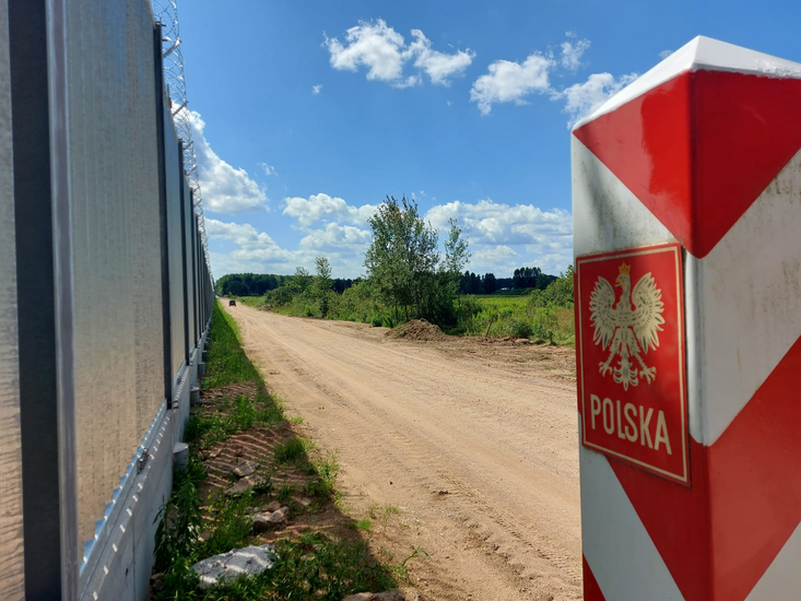 Граница между Польшей и Литвой закрыта