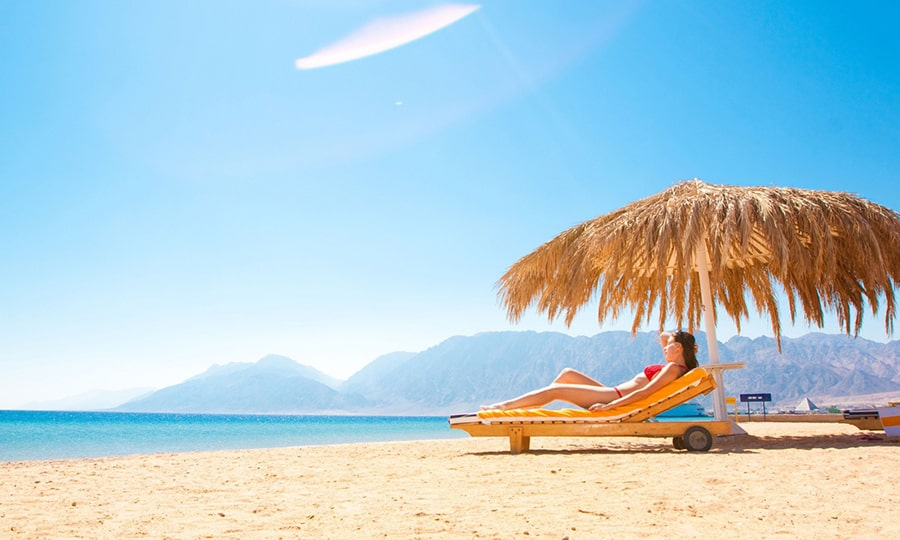 Die besten Strände Ägyptens: Wie man einen Strand und ein Hotel am Strand wählt