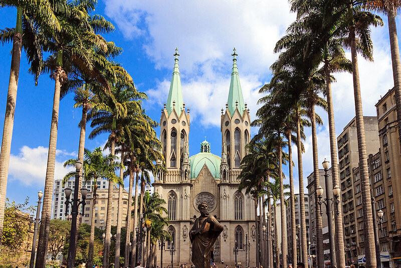 Landmarks in Sao Paulo