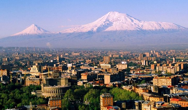 Sketches of Armenia in different seasons