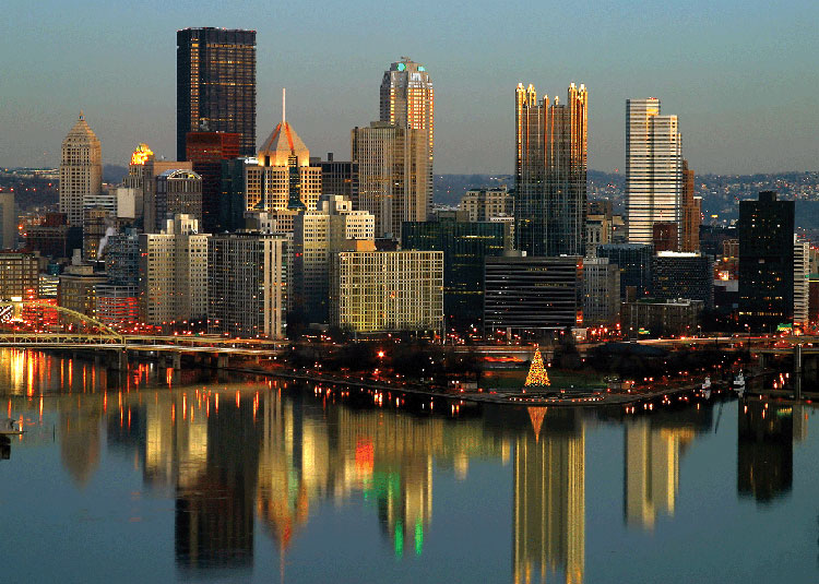 Panoramic view of Pennsylvania