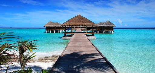 Maldives beaches - a paradise for tourists