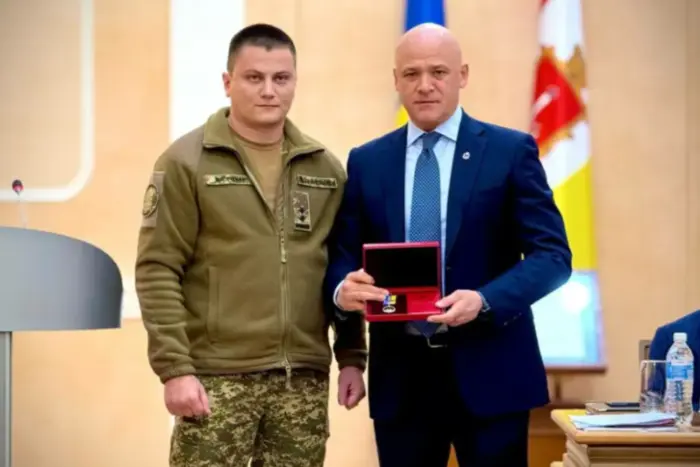 National Guard and Mayor Trukhanov of Odessa