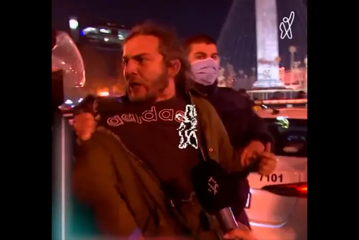 W Tbilisi podczas protestu zatrzymano dwukrotnego mistrza świata w zapaśnictwie (wideo)