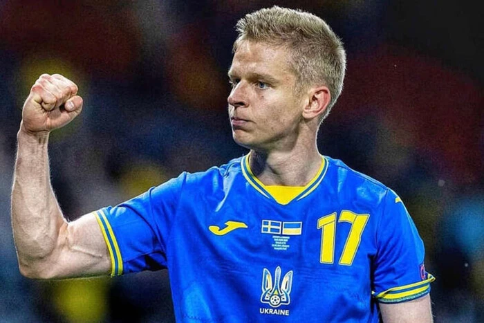 Zinchenko trains at home instead of Arsenal