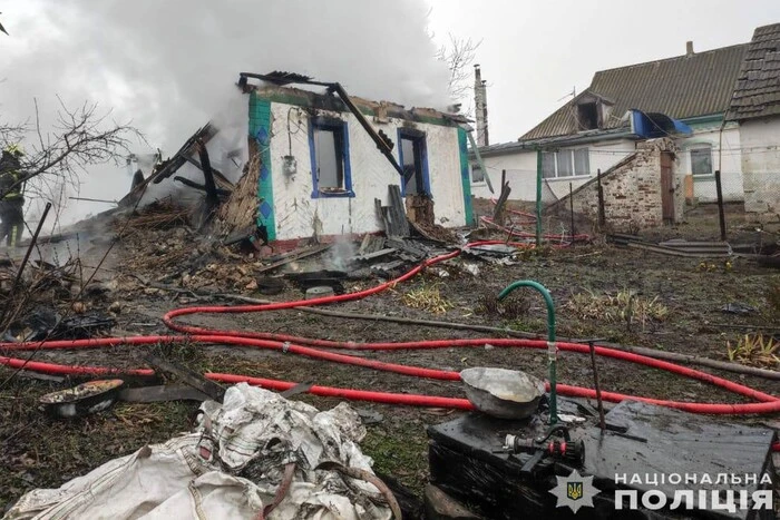 Chernihiv region, fire, hit the house