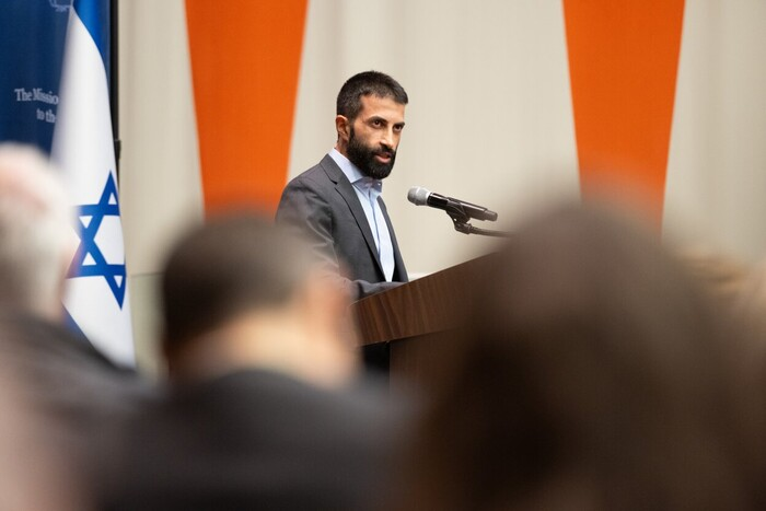 Son of Hamas founder at UN