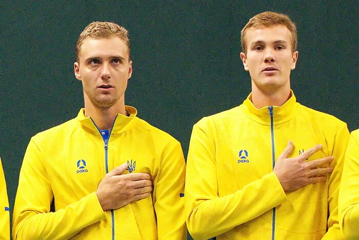 Ukrainian tennis players Sachko and Krutykh