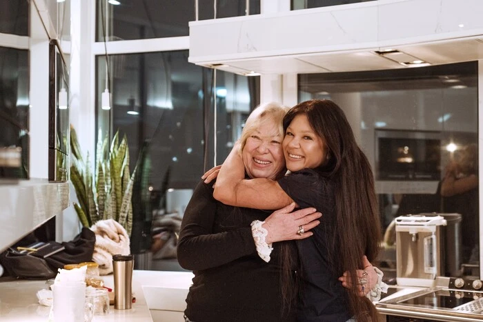 Ruslana congratulated her mother on her 75th birthday