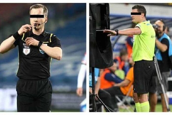 Photo of UEFA disqualified referees