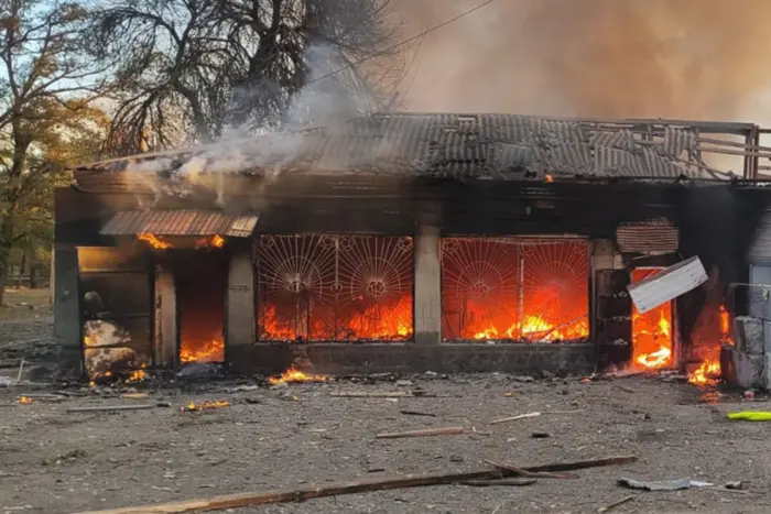 Occupiers attacked the post office