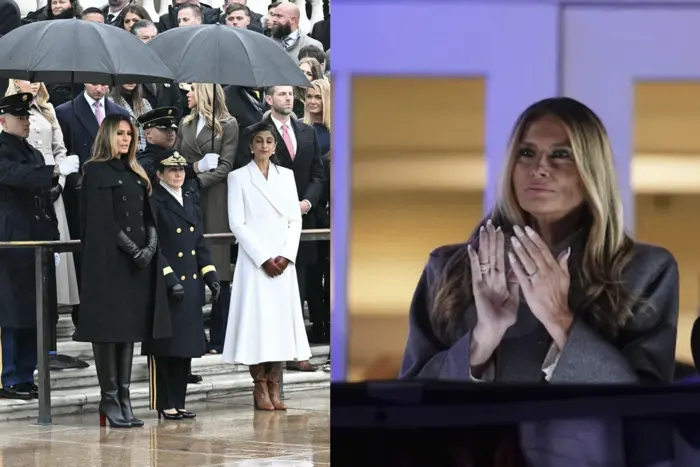 Melania Trump beeindruckte mit ihren Outfits einen Tag vor der Amtseinführung