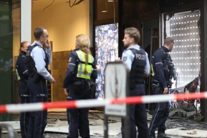 Explosion in the center of Cologne