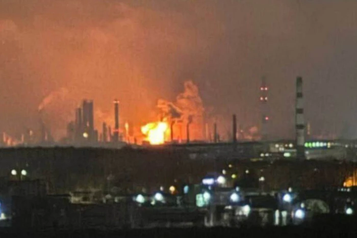 Drone attack on Ryazan oil refinery