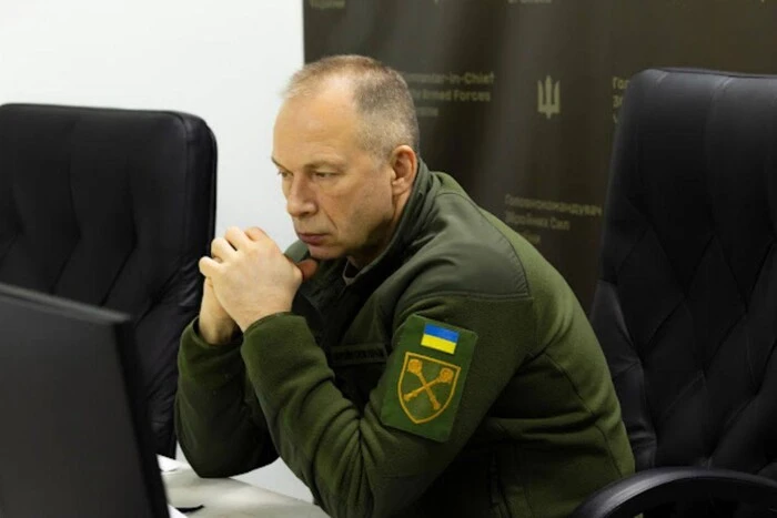 Image of Svirsky during statement