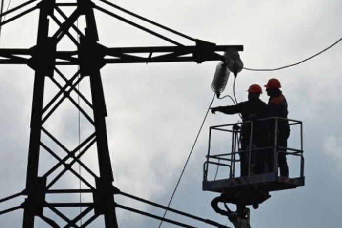 Damaged power grids due to a drone attack