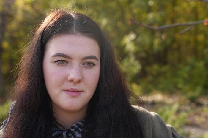 21-year-old female commander of Sanotechnik on the front line