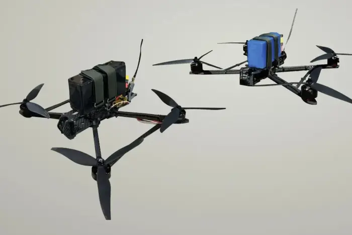 Domestic drones, minimally vulnerable to electronic warfare