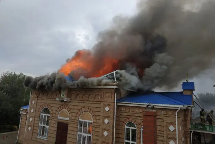 Occupiers destroyed Moscow church