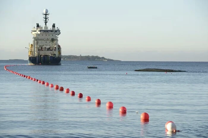 Пошкодження кабелю звʼязку у Балтійському морі