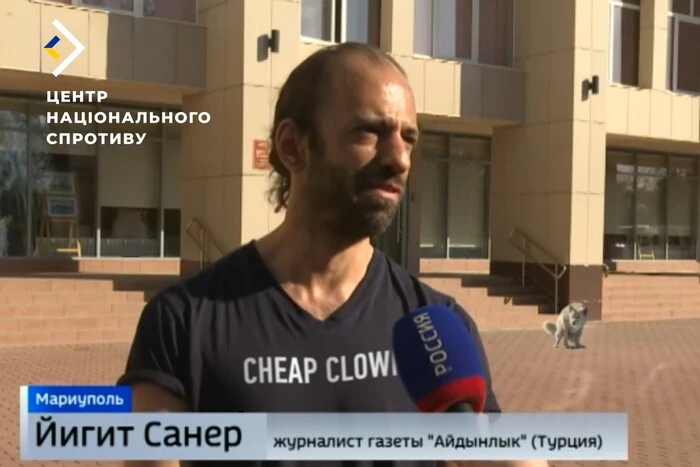 Propaganda by foreign journalists in Mariupol