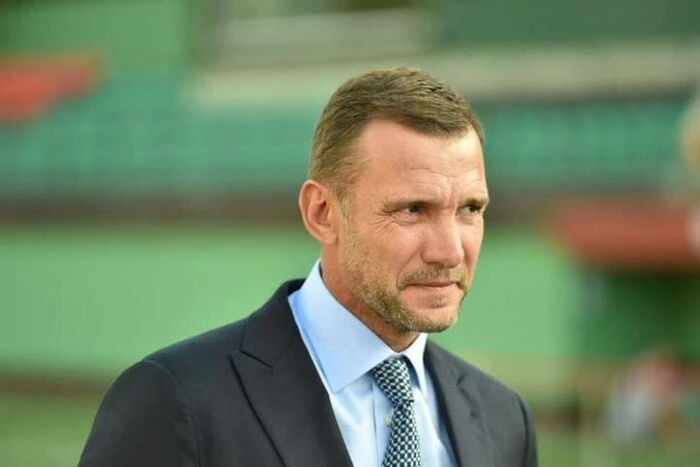 Player of the Ukrainian national football team Shevchenko