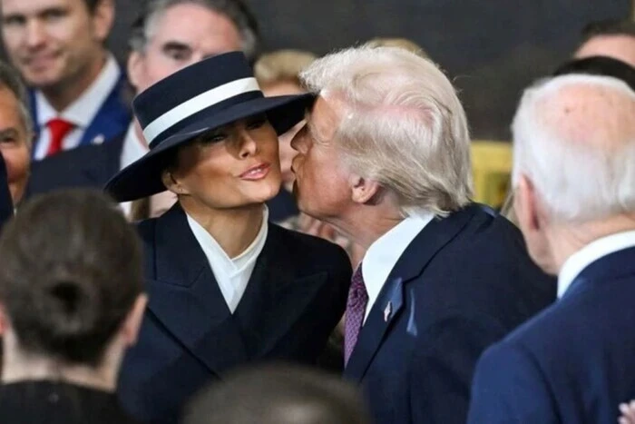 Trump and Melania Celebrate Their Porcelain Wedding